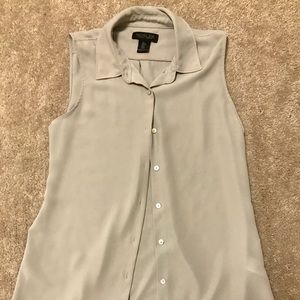 Rachel Zoe Button Up Tank Top Blouse
